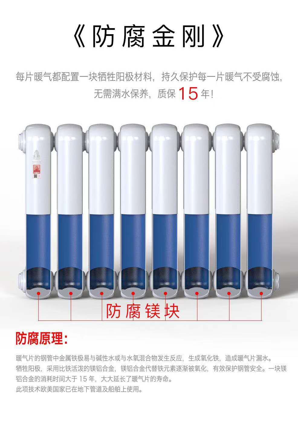 铜铝复合散热器